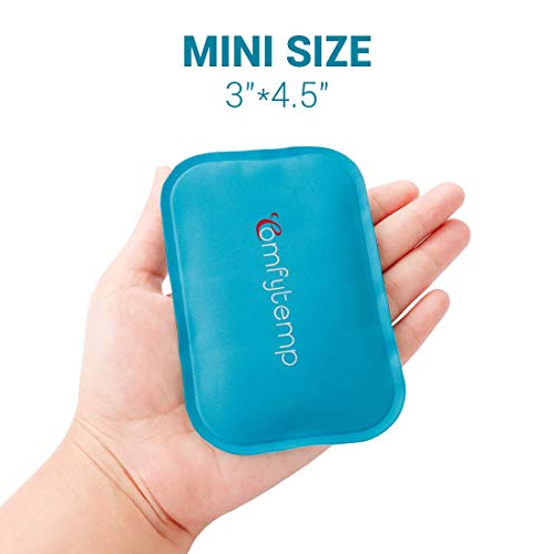 Small Ice Packs, 6 Pcs, Reusable Mini Gel Hot Cold Pack Compress for Injury - style: Small Ice Packs - 6 Pack