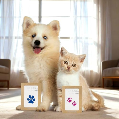 DeerZone Inkless Paw Print Kit,Dog Paw Print Kit,Dog Nose Print Kit - color: Colors, size: Small-Medium 4 Pack
