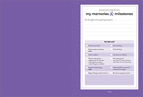 What to Expect Pregnancy Journal and Organizer: The All-in-One Pregnancy Diary