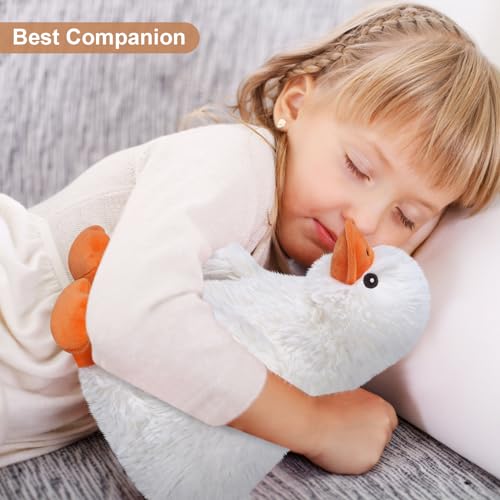 SuzziPals Microwavable Duck Stuffed Animal Heating Pad for Period Cramps - style: Duck