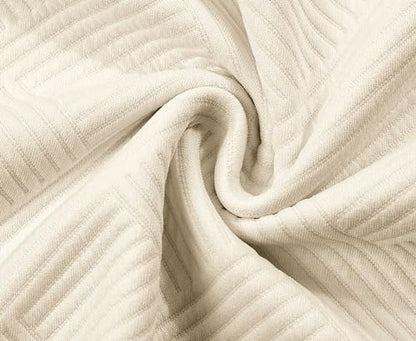 Tankaneo Womens Short Sets 2 Piece Outfits Summer Matching Lounge Set - color: Beige, size: Medium