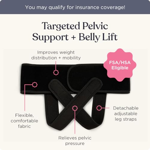 Belly Bandit V-Sling Pelvic Pain Relief Support Band - size: X-Small/Medium (Pack of 1)
