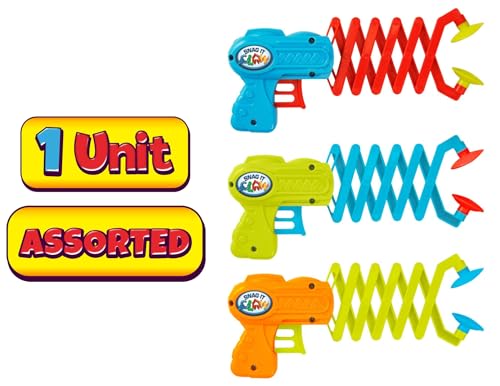JA-RU Robot Arm Claw Grabber Gun (1 Toy Assorted) 12 Inch Long 5614-1p - size: 1 Unit