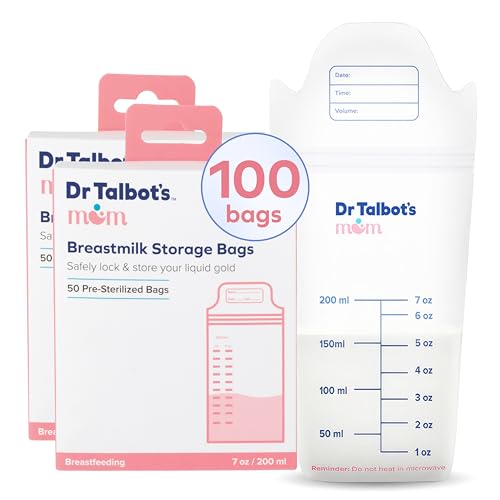 Dr. Talbot's Mom MilkFresh Breastmilk Storage Bags - style: 100 Breastmilk Bags