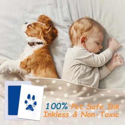 DeerZone Inkless Paw Print Kit,Dog Paw Print Kit,Dog Nose Print Kit - color: Colors, size: Small-Medium 4 Pack