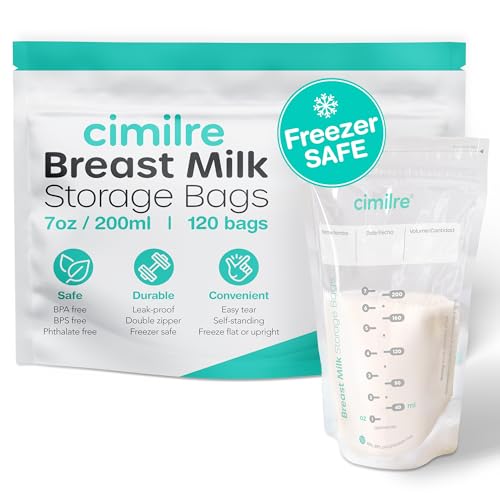 Breast Milk Storage Bags, 7 oz, 120 Count - size: 120 Count