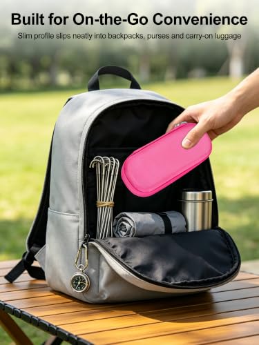 GLP-1 Cooler Travel Case Fits 2 Zepbound, Mounjaro & Insulin Pens - color: 01red