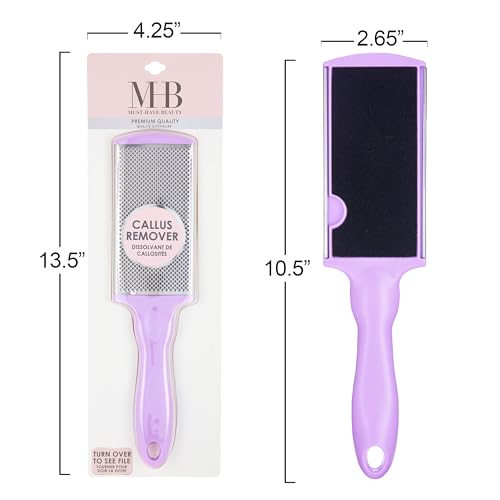 Lilac Callus Remover Tool - Professional Foot File & Callus Shaver for Feet - color: Lilac