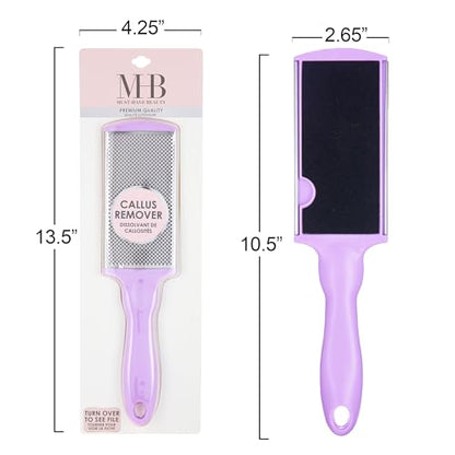 Lilac Callus Remover Tool - Professional Foot File & Callus Shaver for Feet - color: Lilac