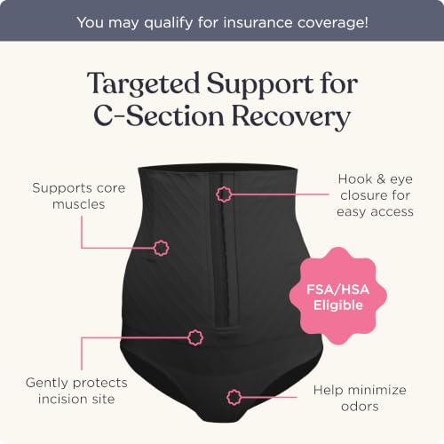 Belly Bandit C-Section Recovery High-Waisted Underwear - color: Nude, size: Small
