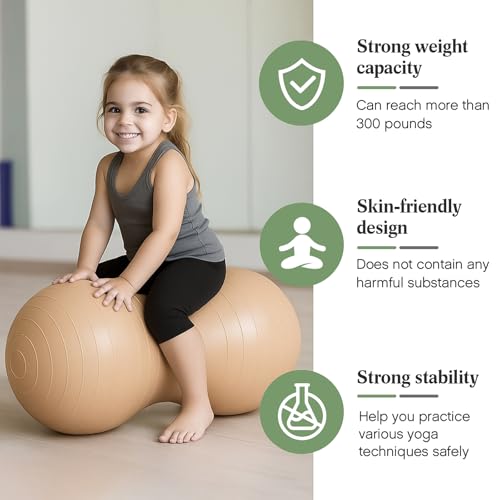 Jexine Peanut Ball for Kids Therapy Pregnancy - color: Farmhouse Color