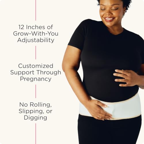Belly Bandit Upsie Belly Pregnancy Support Band - color: Cream, size: Large