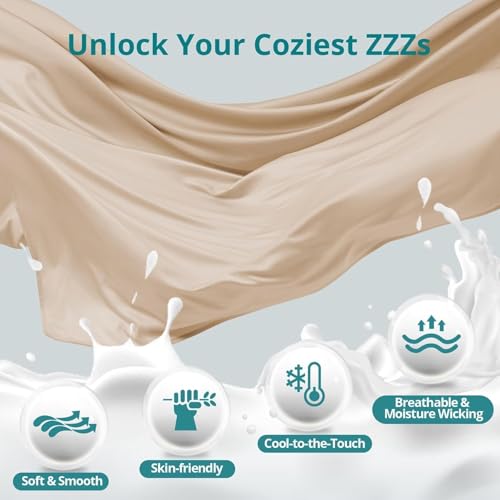 Cooling Pregnancy Pillows for Sleeping, 65'' Full Body Pillow, Beige - color: Beige, size: 65 Inch