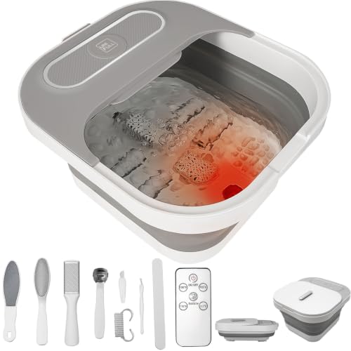 Collapsible Foot Spa Bath with Heat and Remote Control