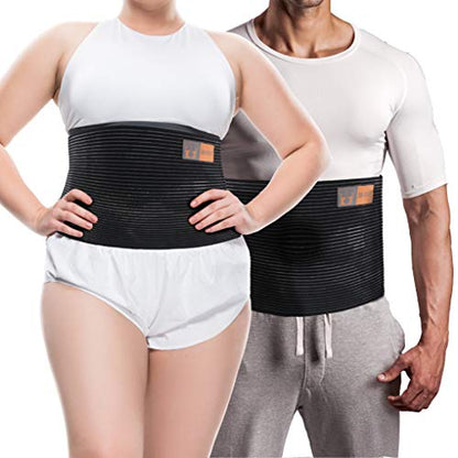 Everyday Medical Plus Size Umbilical Hernia Belt for Women | Hernia Binder for Men | Navel, Ventral & Incisional | Abdominal Support | L/XL - size: Large/X-Large (Pack of 1)