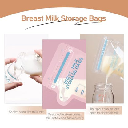 Breastmilk Storage Bag Milk Bags for Breastmilk for Feeding 30PCS