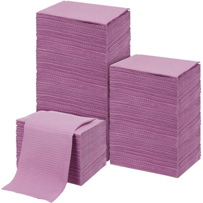 Threlaco 100 pcs 17"x13" Super Absorbency Disposable Changing Pad, Purple - color: Purple
