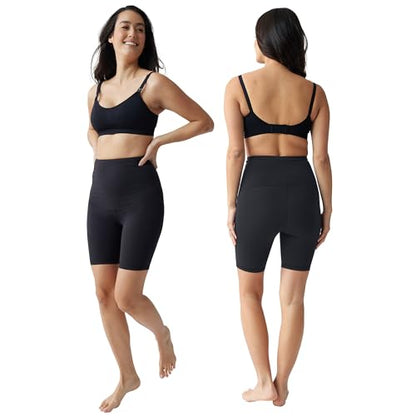 Ingrid & Isabel Basics Postpartum Active Shorts - color: Black, size: Small