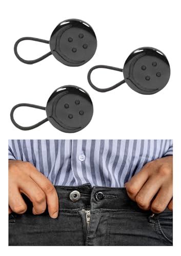 COCHIC® Pants Button Extender - Waistband Expander for Pants - Non-Metal - Button Extenders for Jeans
