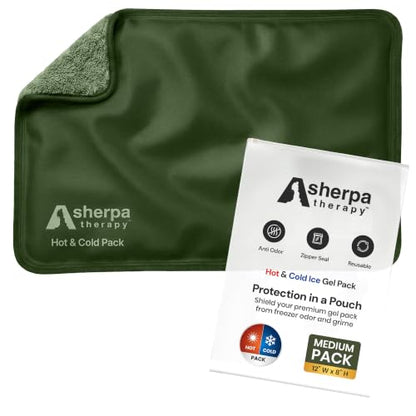 Flexible Hot and Cold Gel Pack Medium 8" x 12" - size: Medium, style: Green
