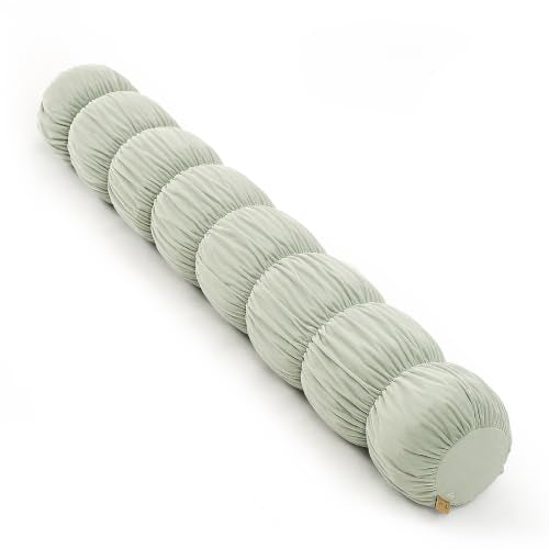 Pat. Pend. Side Sleeper Body Pillow, 59 Inch, Celadon Green - color: Celadon Green, size: 59" x 7.87"