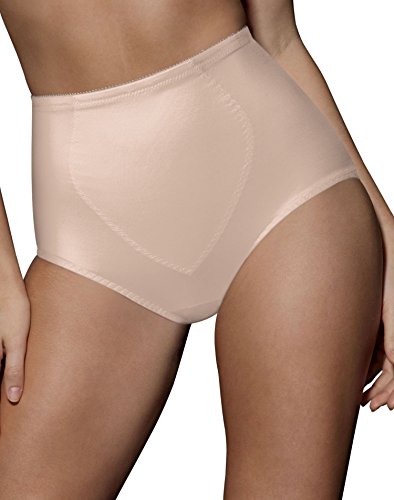 Bali Women's Firm-control Shapewear Brief Pack, Shaping Brief With Tummy Control, 2-pack - color: Nude, size: Medium
