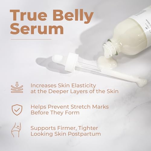 8 Sheep True Belly Serum, Pregnancy-Safe Belly Oil, 4 FL OZ