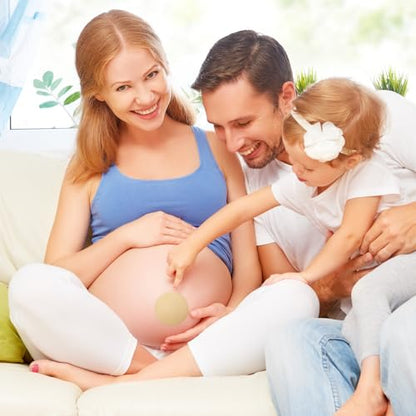 Shyyween 30 Pcs Pregnancy Belly Button Cover Round Skin Color - color: Skin Color, style: Round