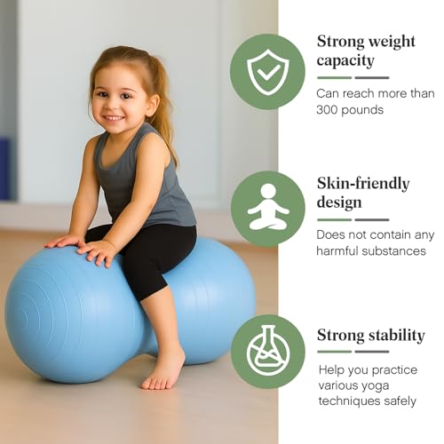 Jexine Peanut Ball for Kids Therapy Pregnancy - color: Macaron Color