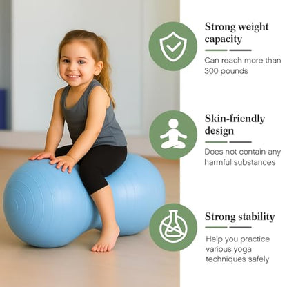Jexine Peanut Ball for Kids Therapy Pregnancy - color: Macaron Color