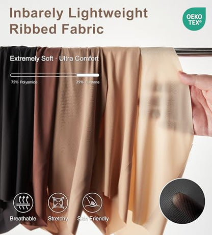 SHARICCA Seamless High Waisted Briefs Underwear Womens No Show Panties Pack - color: All Black, size: Small