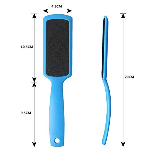 Fu Store Pedicure Foot Files Callus Remover with Double Sided Feet Rasp - size: 1 Count (Pack of 6)