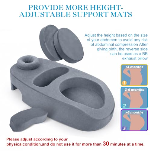 Pregnancy Massage Cushion and Headrest, 44 Inch Pregnancy Massage Pillow