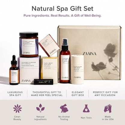 ZAAINA Healing Vibes Gift for Women | Sympathy Spa Gift Box | Self Care
