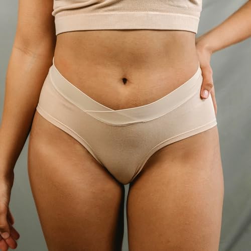 Boobie Brands Bobbie Maternity & Postpartum Seamless Panties, Under the Bump Pregnancy & C-Section Friendly - size: Medium