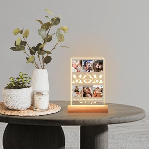 Custom Picture Frames, Personalized Gifts for Mom from Daughter Son - color: Style-06-Mom