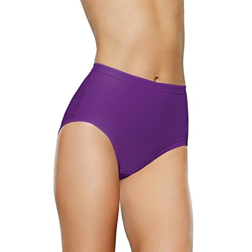 Fruit of the Loom Women's Body Tone Brief, 6-Pack, Assorted - color: Assorted, size: 7