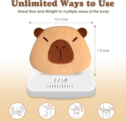 SuzziPad Capybara Microwavable Hand Muff for Muscle Tension and Cold Day - style: Capybara
