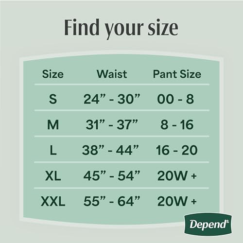 Depend Fresh Protection Adult Diapers for Women, Large, 28 Count - size: Large