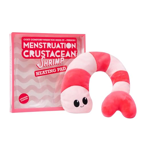 Menstruation Crustacean Shrimp Heating Pad by Relatable - style: Shrimp