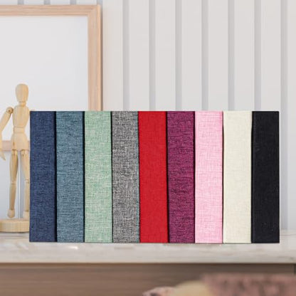 Vienrose Photo Album 4x6 50 Pockets Linen Frame Cover LightBlue - color: LightBlue, size: 50 Pockets
