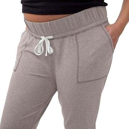 Ingrid & Isabel Everyday Maternity Knit Jogger - color: Stone, size: X-Large