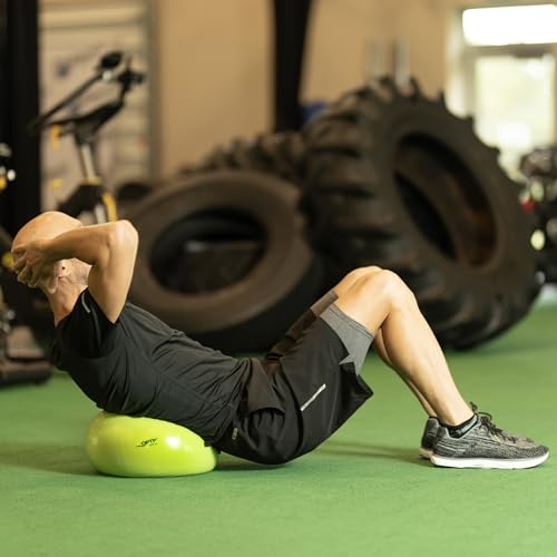 OPTP Soft Movement Ball – Green Inflatable Exercise and Pilates Ball, 12"