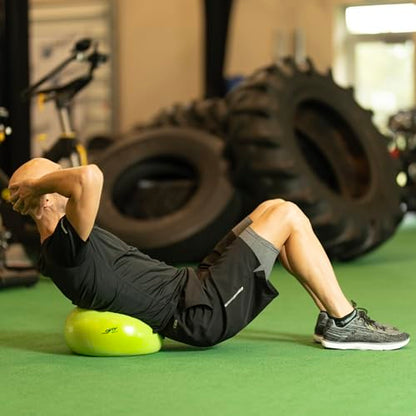 OPTP Soft Movement Ball – Green Inflatable Exercise and Pilates Ball, 12"