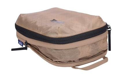 Thule Compression Packing Cube, Size Small, Semitransparent Fabric, Easy to Pack, YKK Zippers - color: GENTLE BEIGE, size: Small