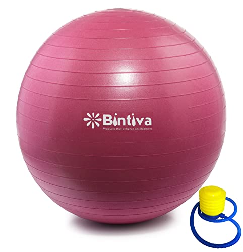 bintiva Exercise Ball - color: Red, size: S (50-55cm)