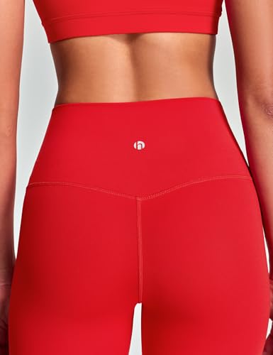 HeyNuts Yoga Pro Leggings 21" - color: True Red, size: Medium