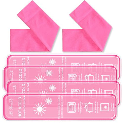 Reusable Postpartum Perineal Ice Pack - Hot & Cold Therapy Pads for Hemorrhoid Relief, Uterine Cramps, C-Section Recovery, Reduces Swelling - Hypoallergenic & Leak-Proof (Pink) - color: Pink