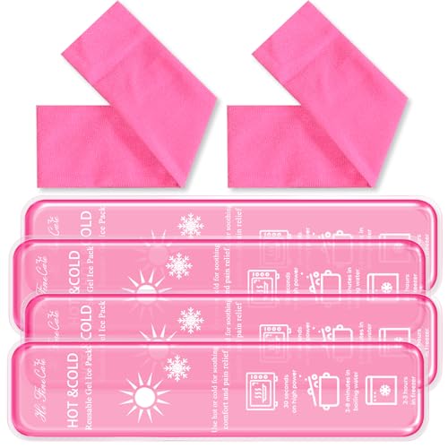Reusable Postpartum Perineal Ice Pack - Hot & Cold Therapy Pads for Hemorrhoid Relief, Uterine Cramps, C-Section Recovery, Reduces Swelling - Hypoallergenic & Leak-Proof (Pink) - color: Pink