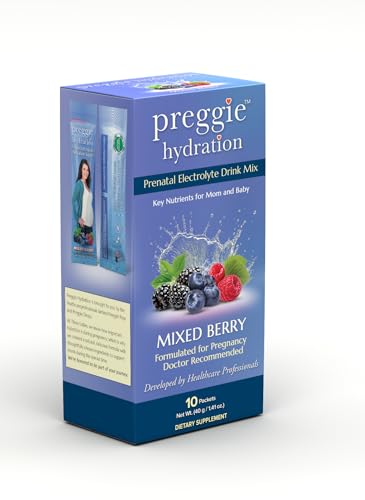 Three Lollies Preggie Hydration Packets, 10 Count - size: 10 Packets
